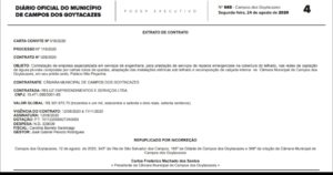 Obra de R$ 300 mil na Câmara de Campos
