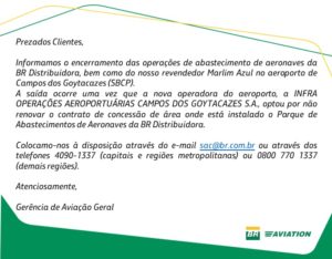 Comunicado BR Distribuidora