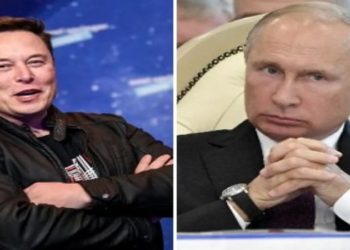 Elon Musk, via Twitter, desafiou o presidente russo para um duelo para decidir o futuro da Ucrânia (JIM WATSON/AFP via Getty Images)
