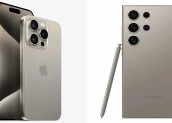 Galaxy S24 e iPhone 15 apostam no titânio em suas versões mais caras; compare os celulares — Foto: Divulgação/Samsung e Apple