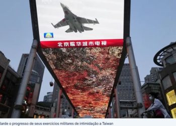 Taiwan: manobras militares chinesas ameaçam ordem mundial